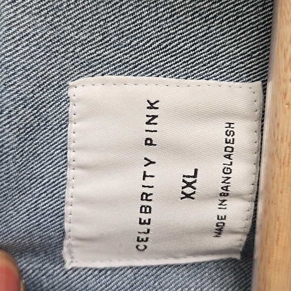 Denim Short Sleeve Jumpsuit - Picture 4 of 10